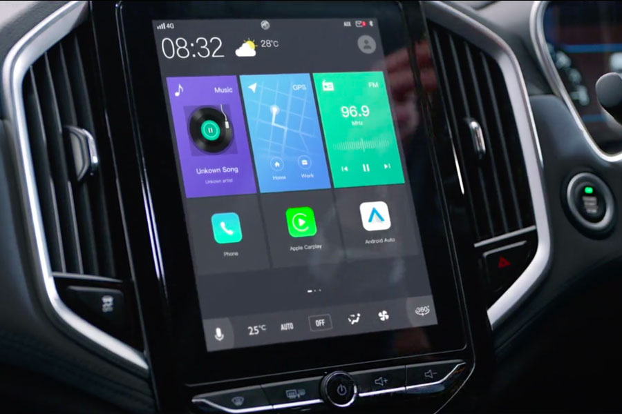 MG autos interior